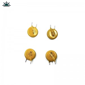 الأصفر الايبوكسي راتنج مستقيم الرصاص 14D471 ارتفاع الطفرة واقية جهاز حماية الأسهم المقاوم أكسيد المعادن varistor mov