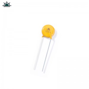 الاتجاه الأصفر إيبوكسي الراتنج أكسيد الزنك المقاوم 07D561 أجهزة حماية الدوائر عالية الجودة MOV VARISTOR للقول