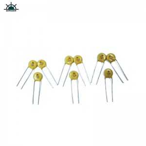 الأصلي ODM المقاوم المورد الأصفر سيليكون 10D221 قطر 10 ملليمتر أكسيد المعادن mov varistor لإمدادات الطاقة
