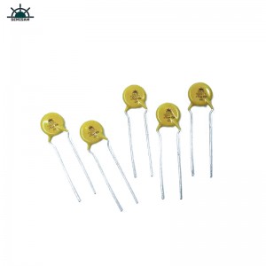 الصانع المقاوم المورد الأصفر السيليكون 10D271 قطرها 10 ملليمتر أكسيد المعادن mov varistor لتبديل امدادات الطاقة