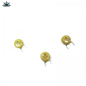 الصين مصنع الأصلي مصنع الالكترونيات السلبي، الأصفر mov 10MM HVR10D681K أكسيد الزنك varistor