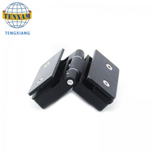 دش مفصلي حافة حافة الحمام دش الباب المفصلي المقاوم للصدأ الجدار إلى الزجاج المفصلي