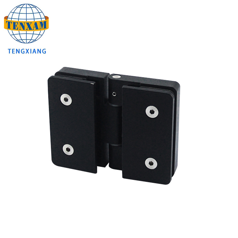 دش مفصلي حافة حافة الحمام دش الباب المفصلي المقاوم للصدأ الجدار إلى الزجاج المفصلي