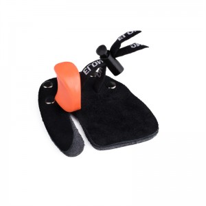 elong في الهواء الطلق 42ft05 lh m حجم الرماية الاصبع إطار الاصبع حامي إصبع التوقف جلد الرماية تبويب ل recurve القوس