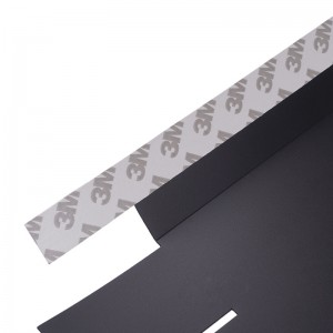 وحدة أعلى غطاء العزل ورقة أسود ارتفاع درجة الحرارة مقاومة ورقة العزل 0.43 ملليمتر معالجة المواد العازلة