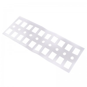 ورقة مقاومة للحرارة ورقة عازلة شفافة صب عازلة طوقا طوقا لوحة الحيوانات الأليفة العازلة ورقة يمكن أن يكون يموت قطع