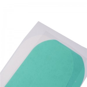 BOP توريد اخفاء فيلم أخضر نقل الحرارية مزدوجة جانب الشريط ثنائي الفينيل متعدد الكلور لوحة السيارات الشريط الكهربائي