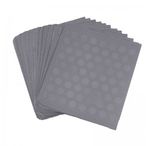 أسود على شكل متكلم شبكة مكبر الصوت وصوت عازلة للصوت شبكة مكبر الصوت للأجهزة الصوتية