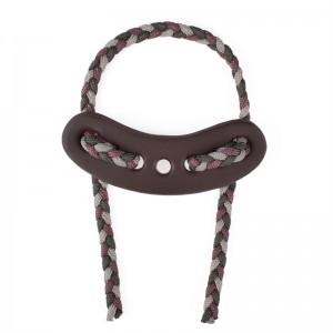 إيلونغ في الهواء الطلق 470011 المعصم حبال جلدية جرم معدن رمادي اللون للرماية مركب القوس الرماية