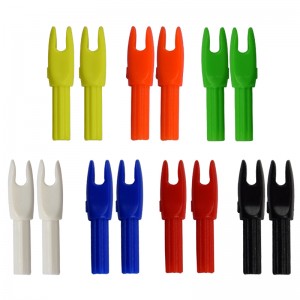 نيكا الرماية 14n808 إدراج البلاستيك السهم نوك ل archery الكربون الأسهم اطلاق النار