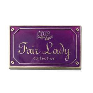 جودة عالية مخصص ماركة ماركة ماتي الانتهاء من اسم المعادن تسمية الحرير الطباعة الألومنيوم الأعمال زيارة بطاقة لشعار الخاصة