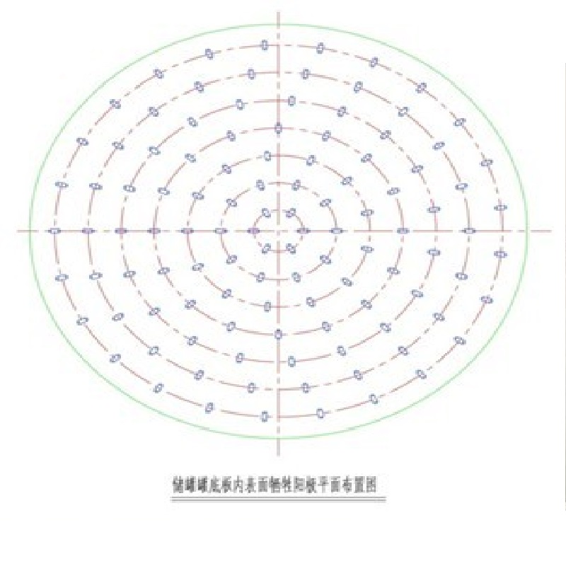 كيفية تثبيت مفصل عزل حماية الكاثودي على الجدار الخارجي من لوحة أسفل خزان النفط?