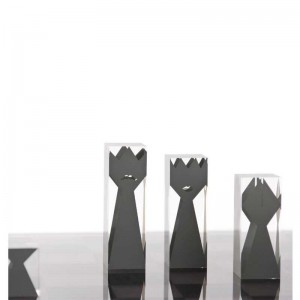 اللعب الكلاسيكية مجموعة الشطرنج الاكريليك الكريستال