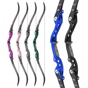 Nika Archery ET-10 62inch RH Aluminium ILF 19inch Riser Recurve Bow