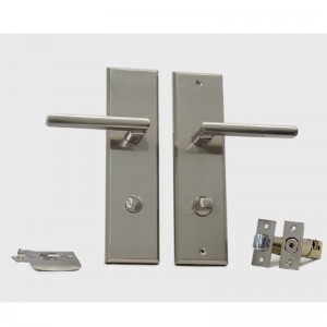 6201 مجموعة رافعة الأنبوبية ذات الطبقات الطويلة ، مجموعات مقبض من سبائك الزنك العالي الجودة الحديثة للباب الأمامي والباب الخارجي