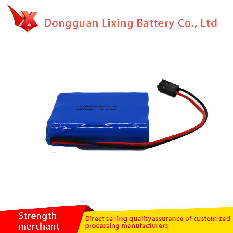UL 18650 بطارية ليثيوم 11.1 فولت بطارية 2000MAH18650 بطارية أداة السلطة البطارية