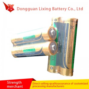 المصنع مباشرة لوازم AA5 عالية الأداء القلوية الإنجليزية الفرنسية ثنائية اللغة الصديقة للبيئة الزئبق خالية من بطارية العمود ذات ال...