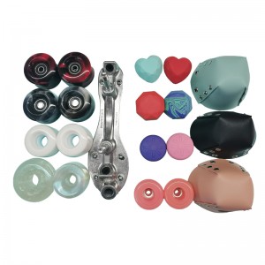 58 ملليمتر * 32 ملليمتر 85a رباعية الرول تزلج عجلات مضمنة عجلة دوامة مزيج عجلة اللون