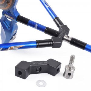 نيكا الرماية 240030-02 0 درجة 40 درجة 40 درجة الرماية recurve recurve القوس المثبت v-bar