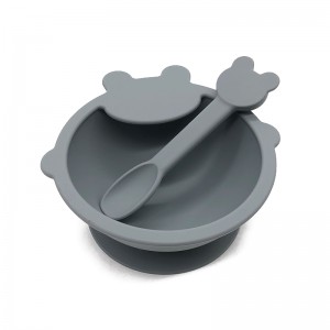 الغذاء الصف سيليكون الطفل السلطانيات مع شفط، تغذية مجموعات للطفل