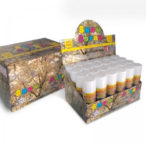 أفضل سعر 150 مل بيضاء رغوة رذاذ تايوان رش الثلوج