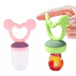 سيليكون الطفل الفاكهة الغذاء مصاصة مصاصة، لعبة الرضع الفاكهة teether teether