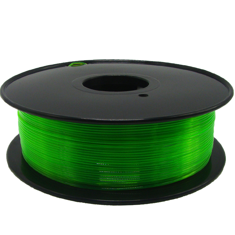 Pinrui طابعة ثلاثية الأبعاد 1.75mmpetg لون خيط أخضر للطابعة ثلاثية الأبعاد