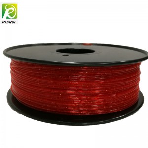 Pinrui طابعة 3D 1.75mm Pla ساطع خيوط بريق تألق للطابعة 3D