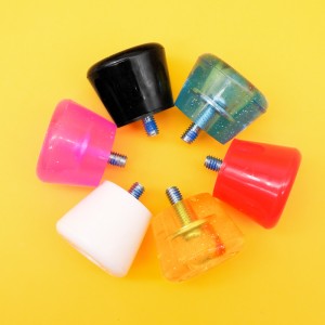 سعر المصنع 5/16 \\\\ \'\\\\\' pure color bolt-on toe stop for skate الأسطوانة