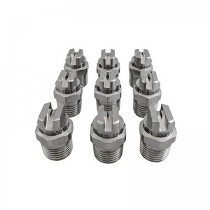 الفولاذ المقاوم للصدأ فوهة مروحة مسطحة