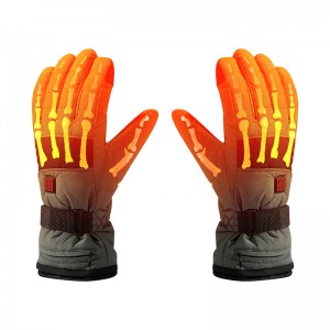 الصين بالجملة المورد قفازات الشتاء الساخنة مع تحكم في درجة الحرارة