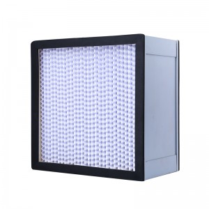 H13 فاصل ورقة عالية السعة HEPA فلتر الهواء HVAC للغرفة النظيفة