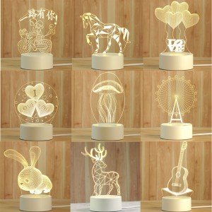 ضوء الليل ثلاثي الأبعاد