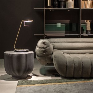 الصناعية في الألياف الزجاجية وعاء شكل نهاية الجدول مركز جولة الحديثة طاولة القهوة مجموعة أثاث غرفة المعيشة