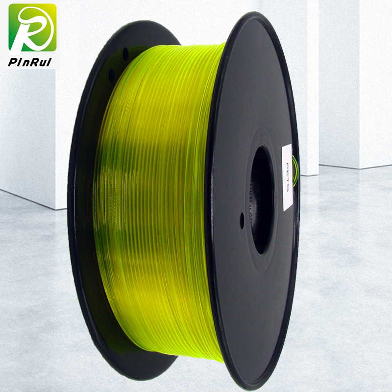 Pinrui 3D Printer 1.75mmpetg Filament Lellow Loys for 3D Printer