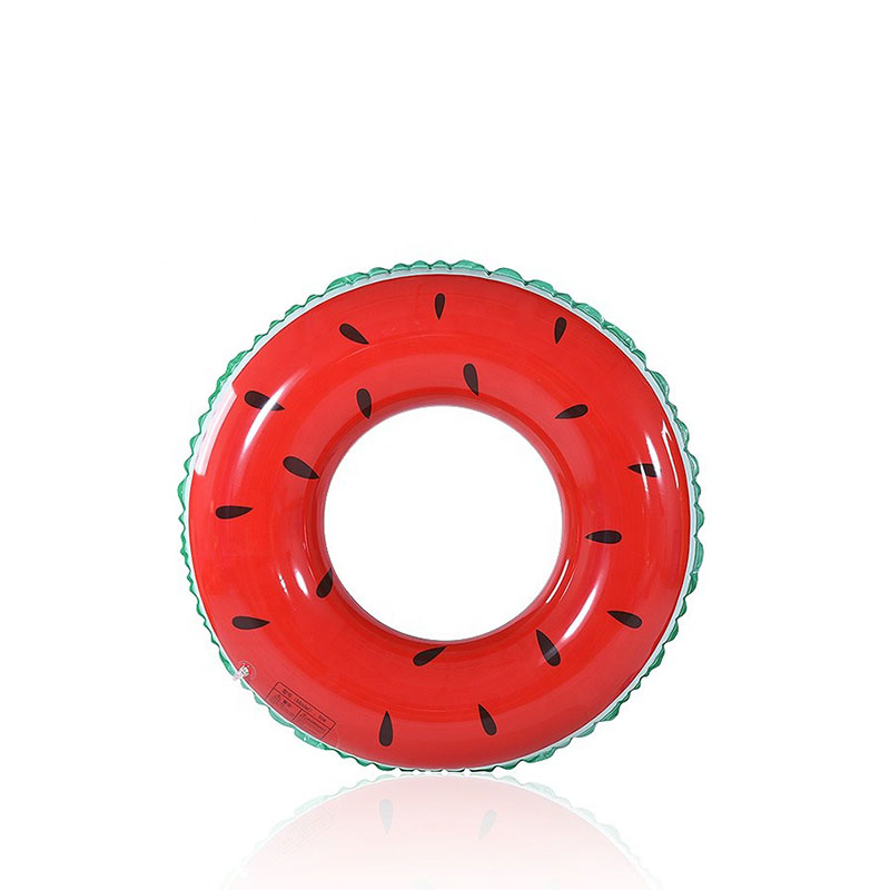 حمام سباحة حزب شاطئ PVC الأخضر خاتم فاكهة قابلة للنفخ