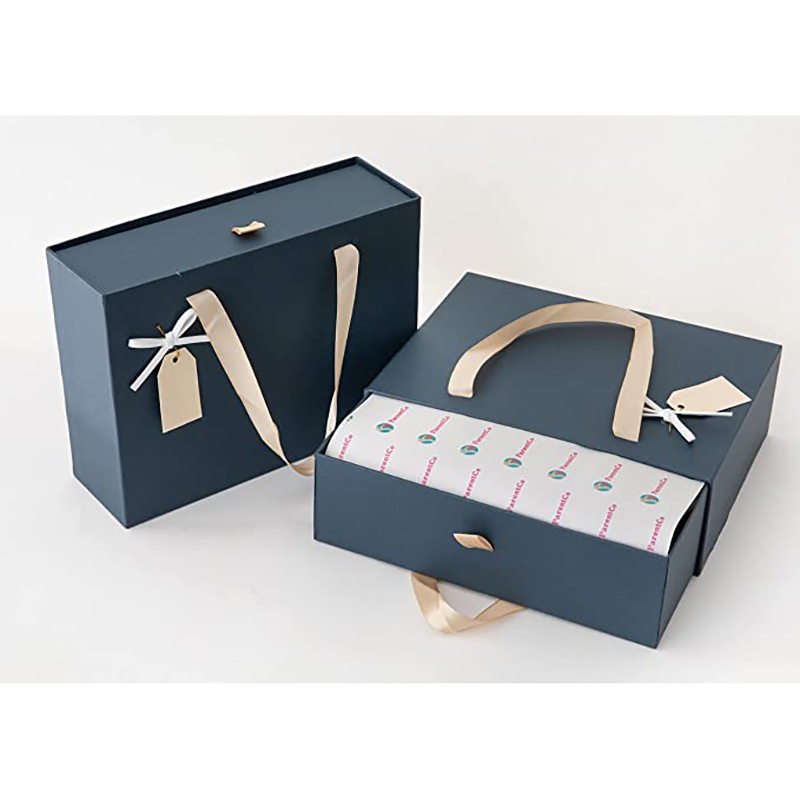 صندوق هدايا Parentco- مربع حاضر مع شريحة غطاء خارج- صندوق هدايا صغير أنيقة- صندوق هدايا قابل لإعادة الاستخدام للهدايا ، الزفاف ، الذكرى السنوية ، استحمام الطفل ، الشوكولاتة&أكثر- فتح بسهولة&- الأزرق الداكن