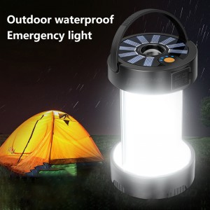 في الهواء الطلق LED Camping Lights Solar Resplible Lamp