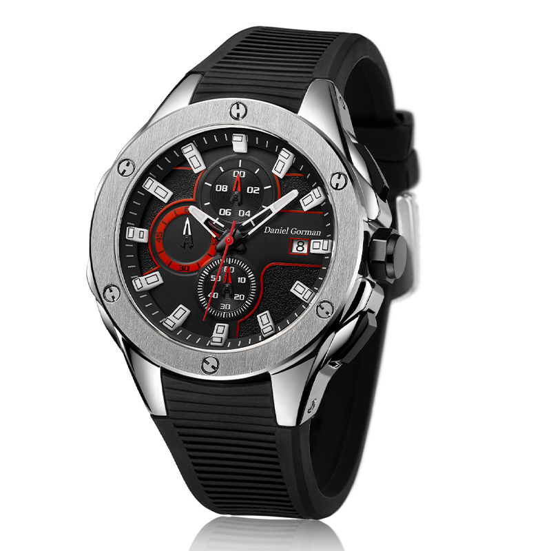 Daniel Gormantop Brand Sport Watch Watch Men Military Watches Blue Rubber Strap Automatic C Watches RM2205
