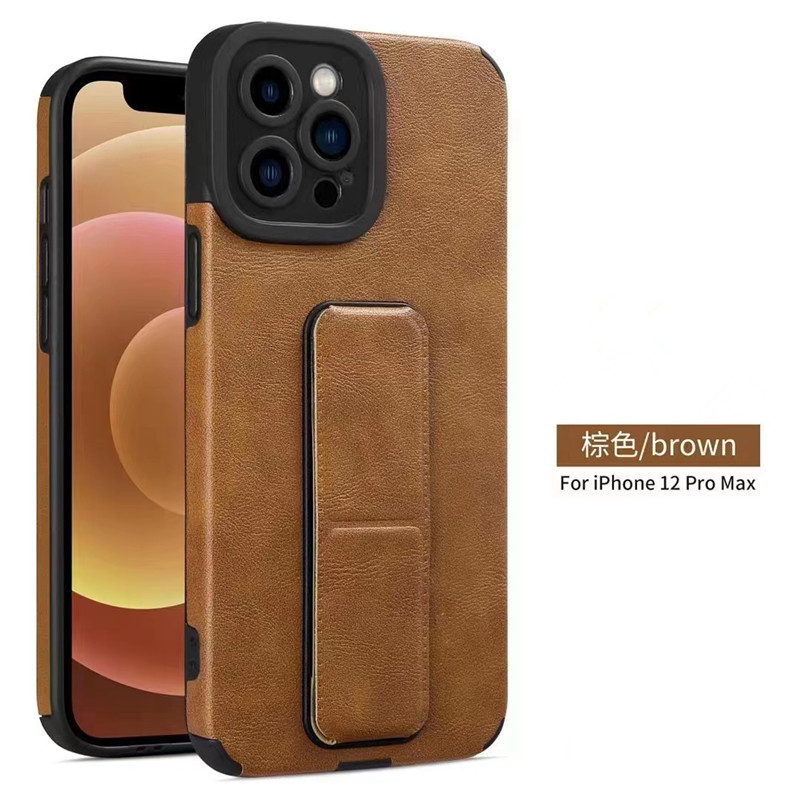 مناسبة لحالة Apple iPhone12Pro Max ، نوع Holder من النوع المحمول Case iPhone13Pro Leather Case