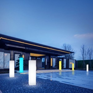 في الهواء الطلق مهرجان مهرجان مهرجان مهرجان مهرجان مهرجان مهرجان زفاف مصابيح أرضية زخرفية قوس قزح لون مربع