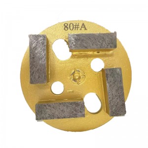 قرص Zhongheng Floor Diamonding Disc/Concrete Metal Catchive Disc 80#