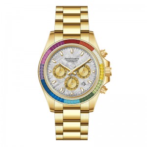 ساعة فاخرة من الفولاذ المقاوم للصدأ Quartz Watchdg9003