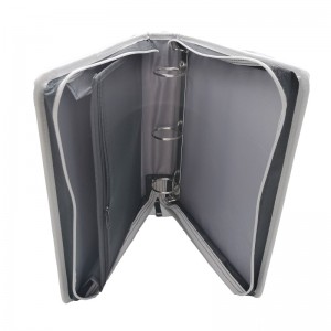 13 بوصة سحاب Binder-3 حلقات سحاب المجلدات للمدرسة ، حجم الرسالة نايلون 3 رنين رنين 2 بوصة حامل الحلقة