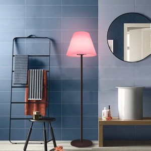 في الهواء الطلق/indoor Touch Control RGB LED LED LAMP ، مصابيح أرضية متزايدة في أوروبا الحديثة مصباح أرضي للمنزل لغرفة المعيشة ، غرفة نوم ، حديقة ، ...