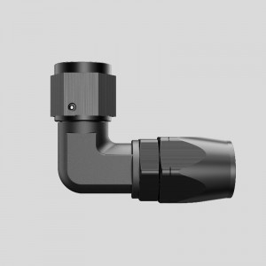 90 درجة قاطع أنثى مرفق مزورة ينتهي خرطوم