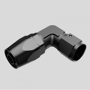 6an 8an 10an 12an 16an Cutter Female Elbowed Adged A Hose ينتهي المحولات