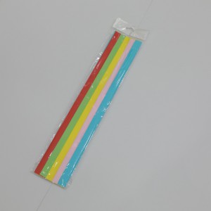 الورق الكريب متعدد الألوان