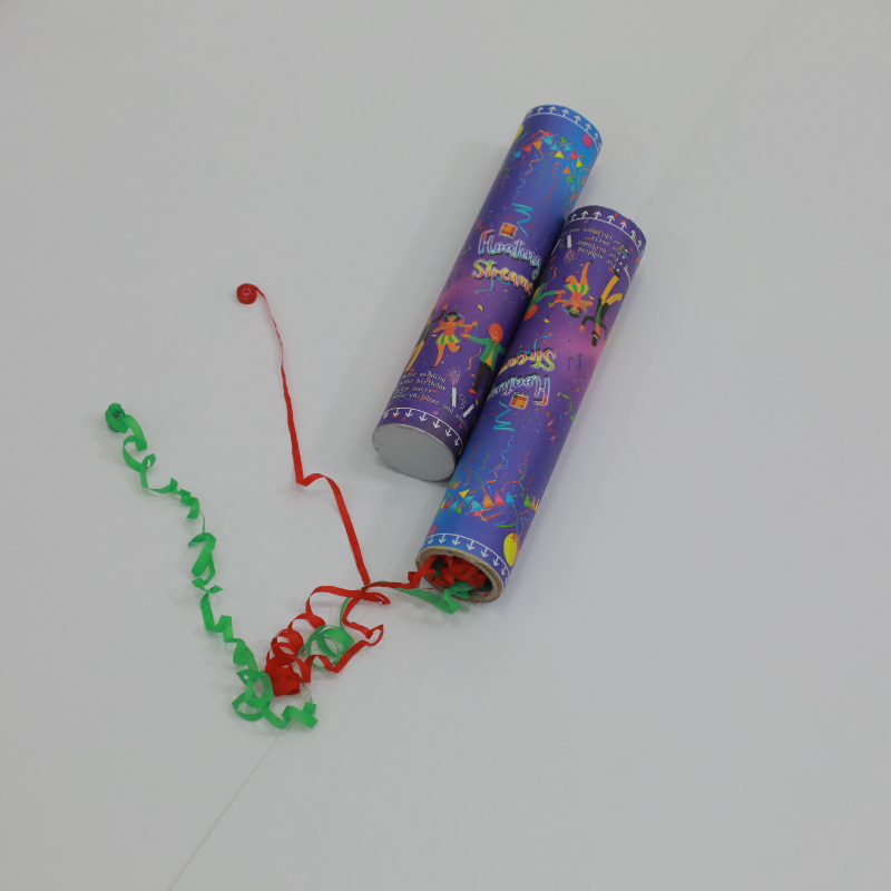 البيع الساخن مستلزمات عطلات آمنة Popper Paper Wedding Birthday Party Confetti Cannon