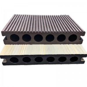 جديدة ذات جودة جيدة منخفضة السعر منخفض WPC أرضيات هندسية البلاط المزيج في الهواء الطلق بلاط بلاستيك الخشب